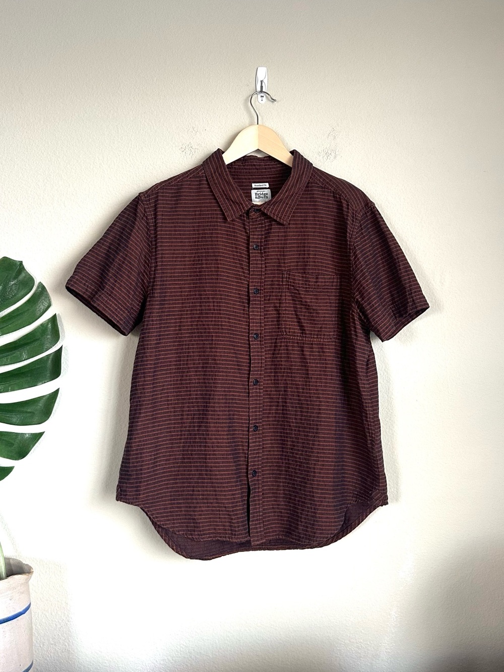 Bridge & Burn Malcolm Organic Cotton Hemp Button Down Shirt